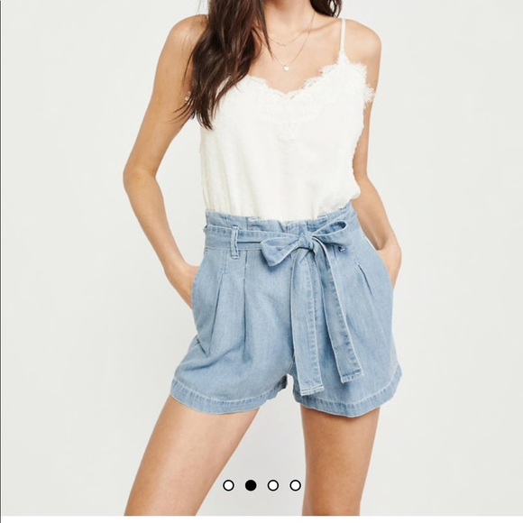 Abercrombie&Fitch paper bag shorts - Picture 1 of 3